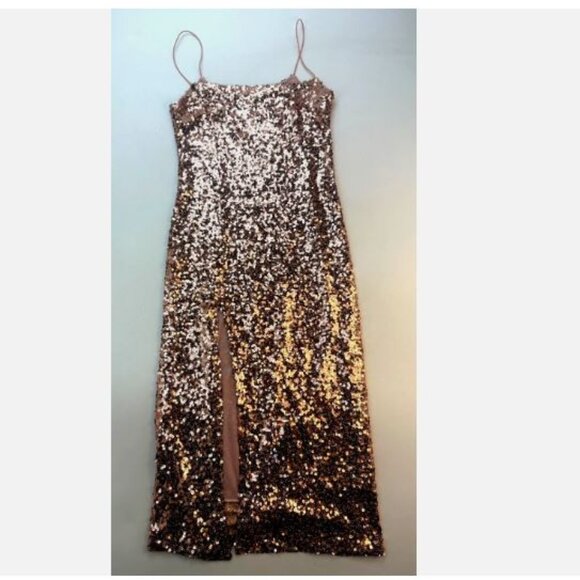 Xiarichanming Women's Stretch Dress Size M Sequins Excellent Pre-owned Condition - Picture 1 of 9